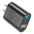 65W Type C Fast Wall Charger PD QC3.0 Adapter by DailySale