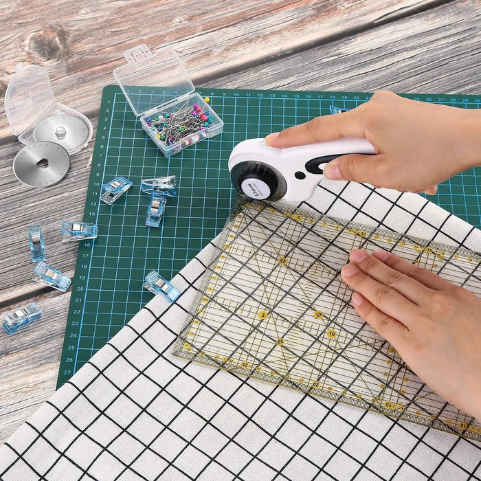 66-Piece: Rotary Cutter Tool Kit by DailySale