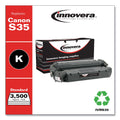 Innovera Remanufactured Black Toner, Replacement for S35 (7833A001AA), 3,500 Page-Yield