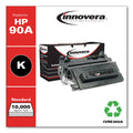 Innovera Remanufactured Black Toner, Replacement for 90A (CE390A), 10,000 Page-Yield