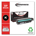 Innovera Remanufactured Black Toner, Replacement for 652A (CF320A), 11,500 Page-Yield