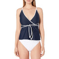 Tommy Hilfiger Stretch Wrap-Front Belted Tie Surplice Tankini by Vanessa Jane