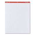 Universal Easel Pads/Flip Charts, Quadrille Rule (1 sq/in), 27 x 34, White, 50 Sheets, 2/Carton
