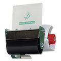 Duck Extra-Wide Packaging Tape Dispenser, 3" Core, For Rolls Up to 3" x 54.6 yds, Green