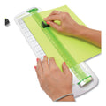 Westcott CarboTitanium Personal Trimmer, 10 Sheets, 12" Cut Length, Plastic Base, 6.88 x 12