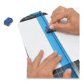 Westcott Multi-Purpose Personal Trimmer, 10 Sheets, 12" Cut Length, Plastic Base, 6.38 x 12