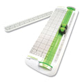 Westcott CarboTitanium Personal Trimmer, 10 Sheets, 12" Cut Length, Plastic Base, 6.88 x 12