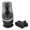 Westcott Halo Colored Pencil Non-Stick Electric Sharpener, AC-Powered, 3.5 x 6.75, Black/Silver