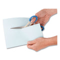 Westcott Scissors with Antimicrobial Protection, 8" Long, 3.5" Cut Length, Blue Straight Handle