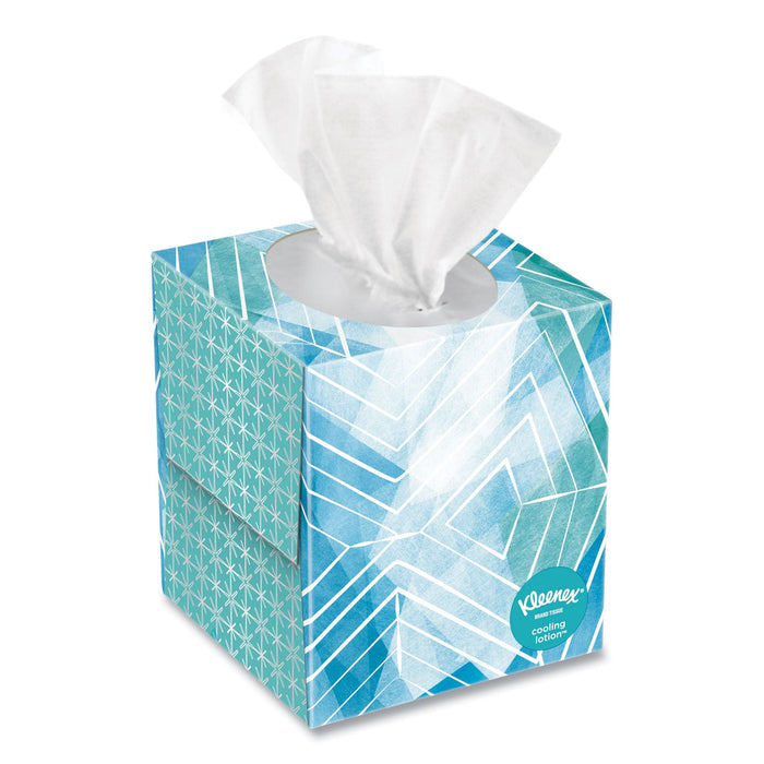 Kleenex Cool Touch Facial Tissue, 2-Ply, White, 45 Sheets/Box