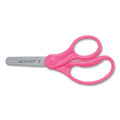 Westcott For Kids Scissors, Blunt Tip, 5" Long, 1.75" Cut Length, Randomly Assorted Straight Handles