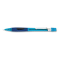 Pentel Quicker Clicker Mechanical Pencil, 0.5 mm, HB (#2.5), Black Lead, Transparent Blue Barrel