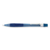 Pentel Quicker Clicker Mechanical Pencil, 0.7 mm, HB (#2.5), Black Lead, Transparent Blue Barrel