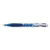 Pentel Icy Mechanical Pencil, 0.5 mm, HB (#2.5), Black Lead, Transparent Blue Barrel, Dozen