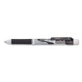 Pentel .e-Sharp Mechanical Pencil, 0.5 mm, HB (#2.5), Black Lead, Black Barrel, Dozen