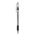 Pentel R.S.V.P. Ballpoint Pen, Stick, Medium 1 mm, Blue Ink, Clear/Blue Barrel, Dozen