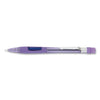 Pentel Quicker Clicker Mechanical Pencil, 0.7 mm, HB (#2.5), Black Lead, Transparent Violet Barrel