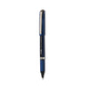 Pentel EnerGel NV Gel Pen, Stick, Fine 0.5 mm Needle Tip, Black Ink, Gray Barrel, Dozen