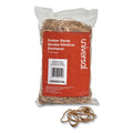 Universal Rubber Bands, Size 54 (Assorted), Assorted Gauges, Beige, 1 lb Box