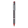Pentel EnerGel NV Gel Pen, Stick, Bold 1 mm, Red Ink, Red Barrel, Dozen
