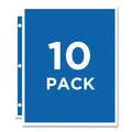 Avery Photo Storage Pages for Four 4 x 6 Horizontal Photos, 3-Hole Punched, 10/Pack