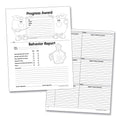 Carson-Dellosa Education School Year Record Book, 9-10 Week Term: 2-Page Spread (35 Students), 2-Page Spread (8 Classes), 11 x 8.5, Multicolor Cover
