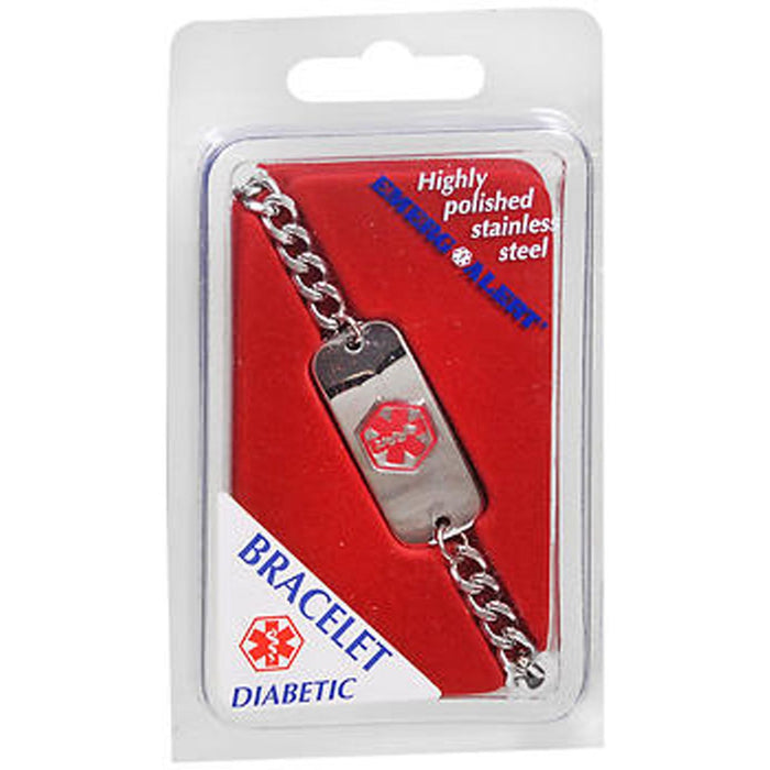 Emerg Alert Diabetic Medical Bracelet by Pasteur Pharmacy