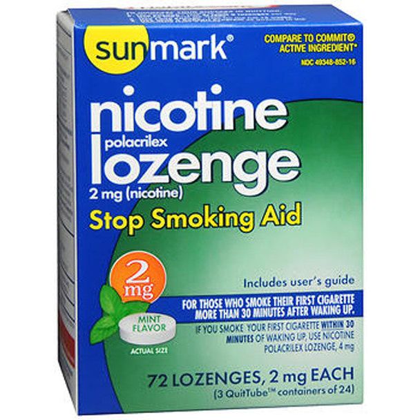 Sunmark Sm Nicot Loz Mint 2 Mg 72 by Pasteur Pharmacy