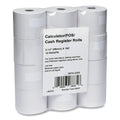 Iconex Impact Bond Paper Rolls, 2.25" x 150 ft, White, 12/Pack