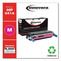 Innovera Remanufactured Magenta Toner Cartridge, Replacement for 641A (C9723A), 8,000 Page-Yield