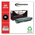Innovera Remanufactured Black Toner, Replacement for 307A (CE740A), 7,000 Page-Yield