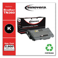 Innovera Remanufactured Black High-Yield Toner, Replacement for TN360, 2,600 Page-Yield