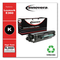 Innovera Remanufactured Black Toner, Replacement for E360H21A, 9,000 Page-Yield