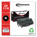 Innovera Remanufactured Black High-Yield Toner, Replacement for 11X (Q6511X), 12,000 Page-Yield
