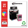 Innovera Remanufactured Tri-Color Ink, Replacement for 61 (CH562WN), 165 Page-Yield