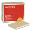 Universal Self-Stick Note Pads, 3" x 5", Yellow, 100 Sheets/Pad, 12 Pads/Pack