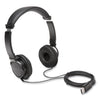 Kensington Hi-Fi Headphones, 6 ft Cord, Black