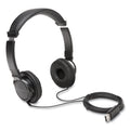 Kensington Hi-Fi Headphones, 6 ft Cord, Black