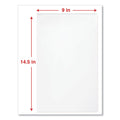 Universal Laminating Pouches, 3 mil, 9" x 14.5", Matte Clear, 25/Pack