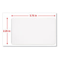 Universal Laminating Pouches, 5 mil, 3.75" x 2.25", Matte Clear, 100/Box