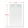 Universal Laminating Pouches, 5 mil, 2.5" x 4.25", Matte Clear, 25/Pack