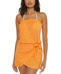 BECCA by Rebecca Virtue Mocarong Dress Cover-up, Size Small by Vanessa Jane