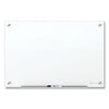 Quartet Brilliance Glass Dry-Erase Boards, 24 x 18, White Surface