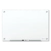 Quartet Brilliance Glass Dry-Erase Boards, 48 x 36, White Surface