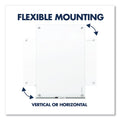 Quartet Brilliance Glass Dry-Erase Boards, 96 x 48, White Surface