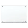 Quartet Brilliance Glass Dry-Erase Boards, 72 x 48, White Surface