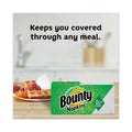 Bounty Quilted Napkins, 1-Ply, 12 1/10 x 12, White, 200/Pack, 8 Pack/Carton