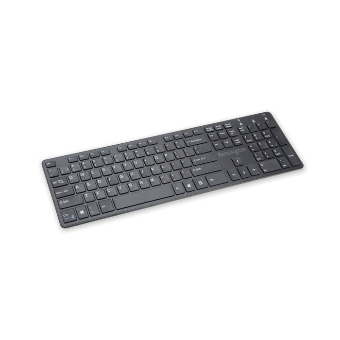 Kensington KP400 Switchable Keyboard, 17.5 x 4.9 x 0.7, Black