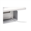 Kensington FreshView Wellness Monitor Stand with Air Purifier, For 27" Monitors, 22.5" x 11.5" x 5.4", White, Supports 200 lbs