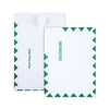 Quality Park Ship-Lite Envelope, First Class, #10 1/2, Cheese Blade Flap, Redi-Strip Adhesive Closure, 9 x 12, White, 100/Box